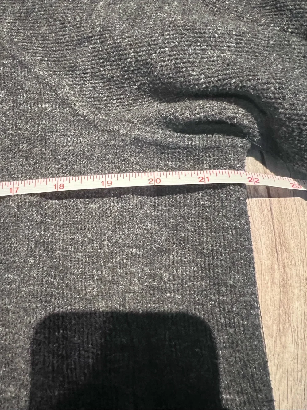 Nike Womens Dark Gray Quarter-Zip Sweater